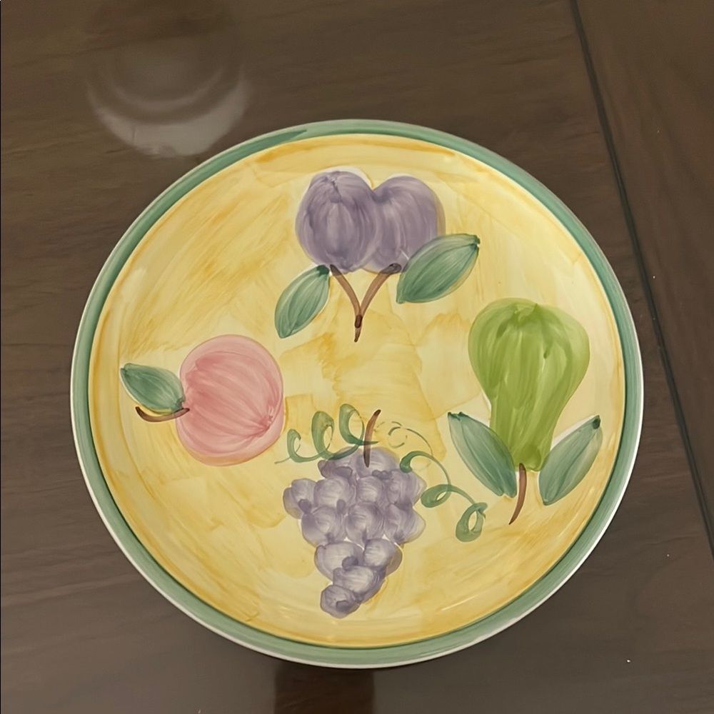 Vintage 7 inch plate Frutta by CALECA